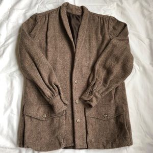 Vintage Wool Boyfriend Blazer